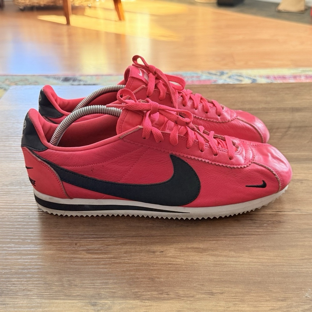 Nike Classic Cortez Premium Shoes Men's 11.5 Red Orbit Black White 807480-601